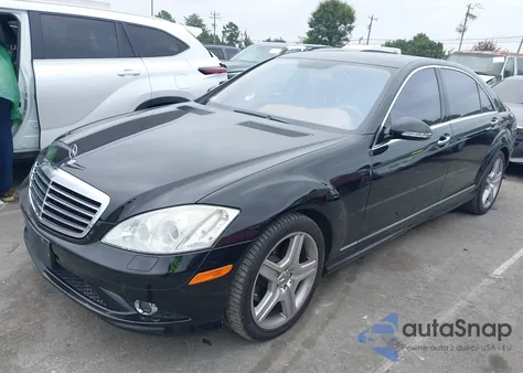 2007 Mercedes-Benz S 550 from USA, damaged, VIN WDDNG71X27A110824